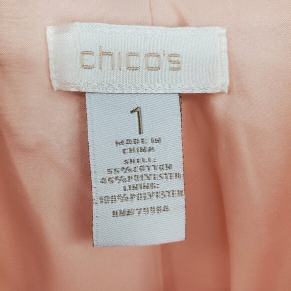 J. Crew Pink Clasp Front Ribbed Blazer Preppy Career Topper Jacket Medium - Picture 3 of 9